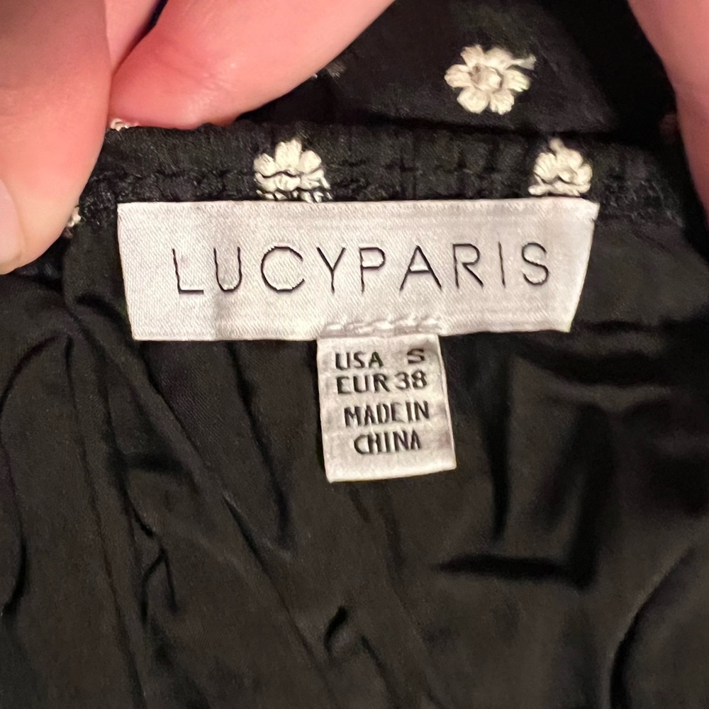 LUCY PARIS ROSEMARY BABYDOLL MINI DRESS - Picture 5 of 5